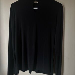 Black Long Sleeve Top
